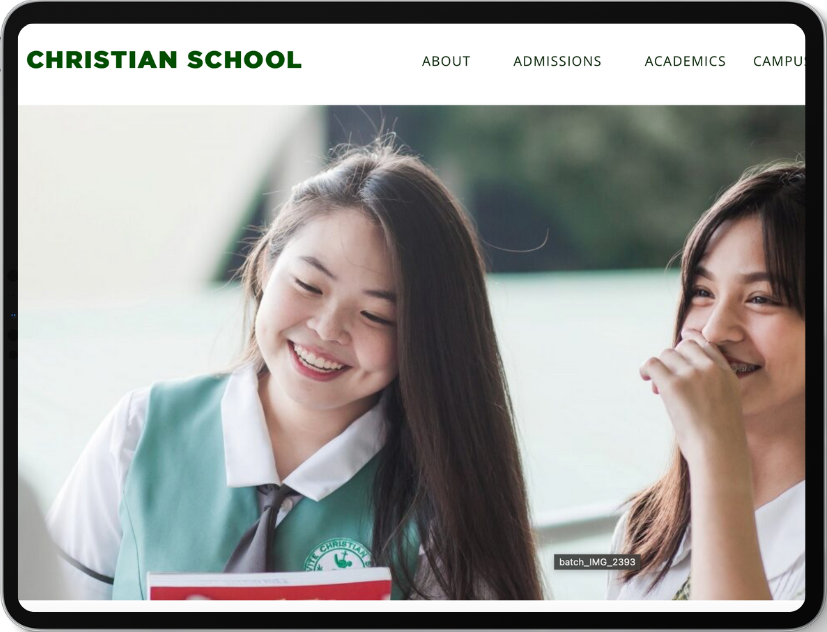 Cavite Christian School Website